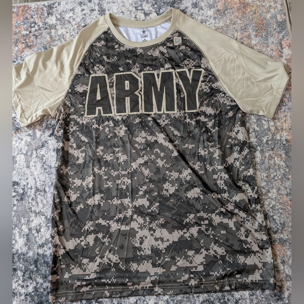 Army Camouflage Men's Shirt